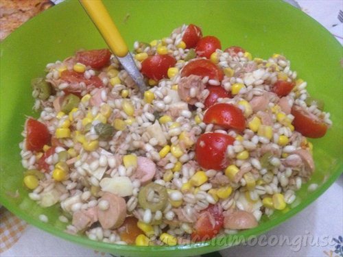 orzo in insalata